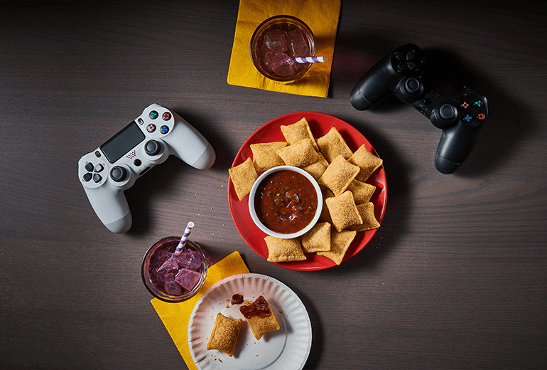 Spicy Barbecue Sauce Dip & Pizza Rolls™ Recipe | Totino's™ US